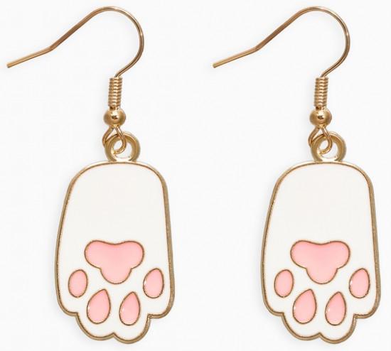 Серьги «Лапка»