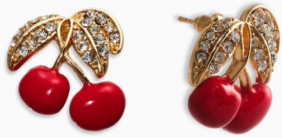 Серьги «Вишня»