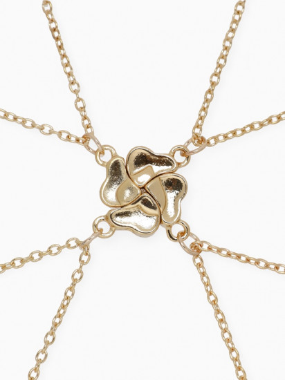 Комплект кулонов парных на цепочке «Неразлучники»