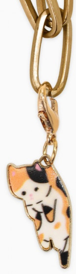 Шарм для браслета на карабине «Котёнок»