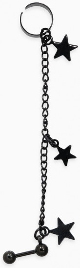 Серьга-кафф