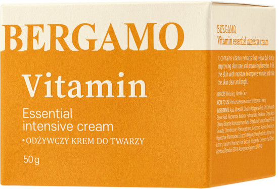 Осветляющий крем для лица с витамином С «Vitamin Essential Intensive Cream»