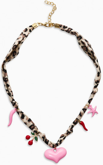 Колье «Леопард. Сердце»