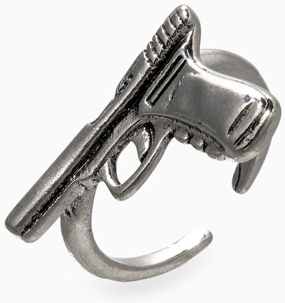 Кольцо «Gun пистолет»