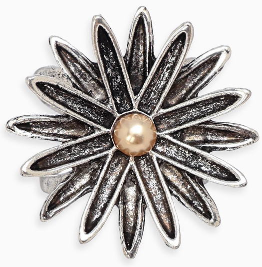 Кольцо для платка «Цветок астра»