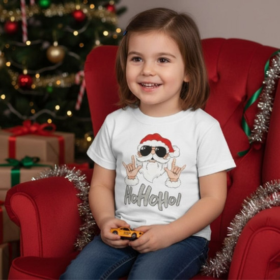 Футболка новогодняя детская «Но-но-но»