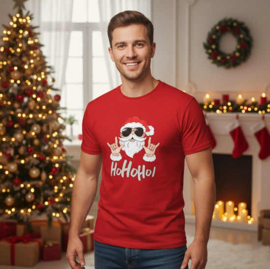 Футболка новогодняя «Но-но-но»