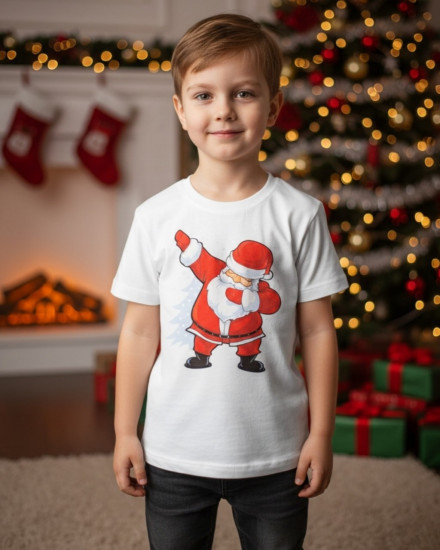Футболка новогодняя детская «Но-но-но»