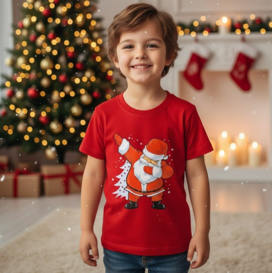 Футболка новогодняя детская «Но-но-но»