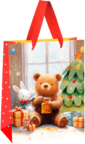 Пакет подарочный «Christmas toys»