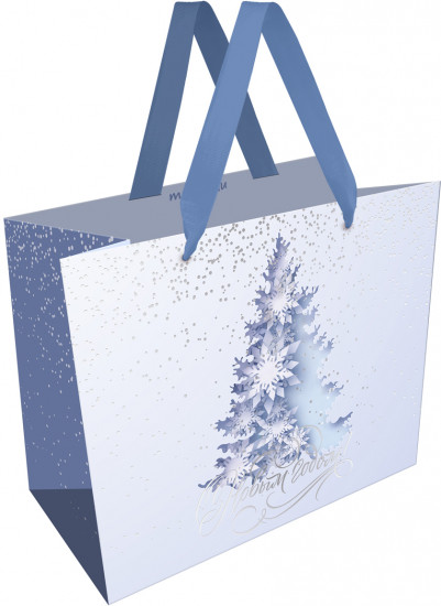 Пакет подарочный «Snow tree»