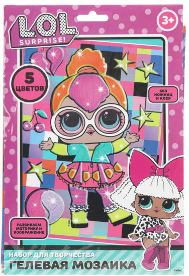 Гелевая мозаика «L.O.L»