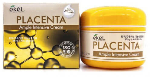 Интенсивный подтягивающий ампульный крем с фитоплацентой «Placenta Ample Intensive Cream»