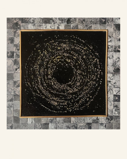 Интерьерная картина-панно «Звездная спираль»