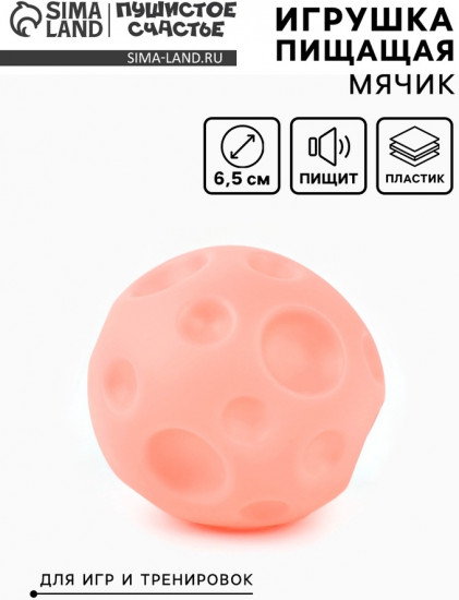 Игрушка для собак «Мячик планета»