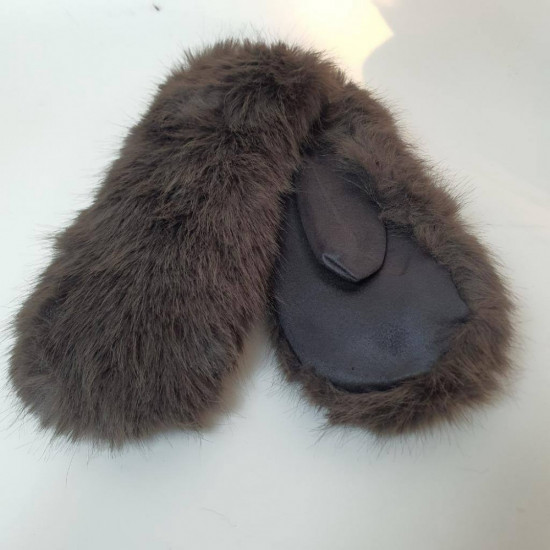 Варежки женские двухсторонние