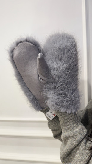 Варежки женские двухсторонние