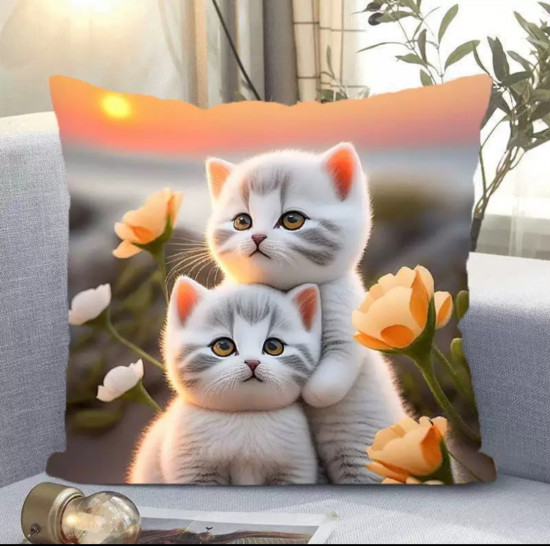 Наволочка декоративная «Kittens»