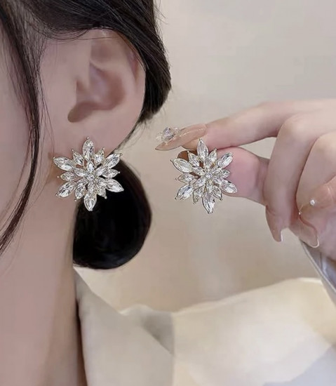 Серьги для женщин «Снежинка»