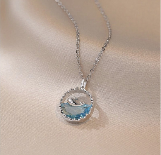 Колье для женщин «Аквамарин»