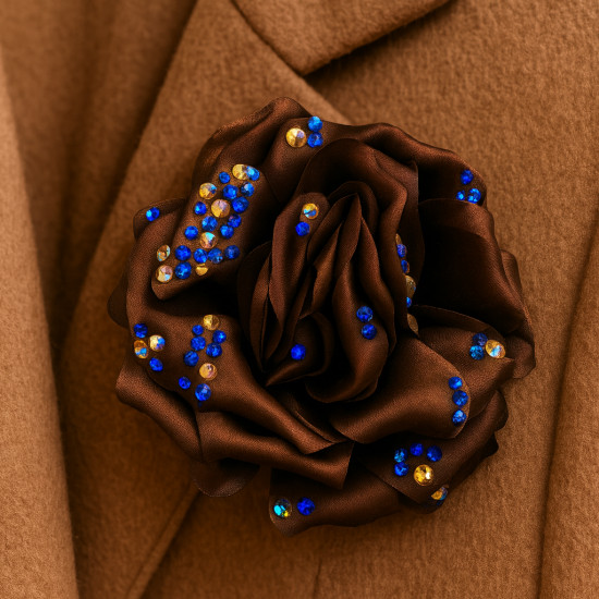 Брошь-цветок