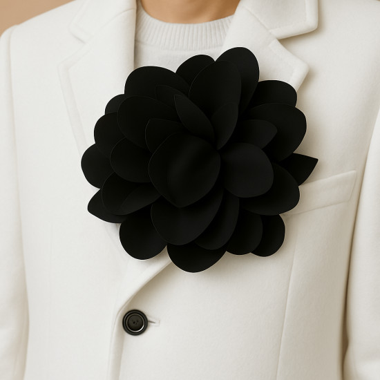 Брошь-цветок