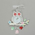 Фоторамка «Совушка на ветке» для фото 5 х 5 см