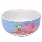 Миска «Лунтик и его друзья», синяя, 400 мл