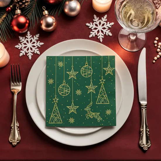 Салфетки новогодние