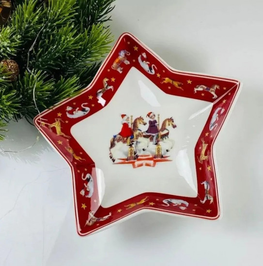 Блюдо глубокое «Новый год»