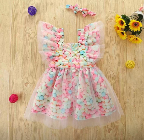 Платье для девочек «Маршмеллоу»