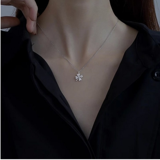 Колье женское «Клевер»