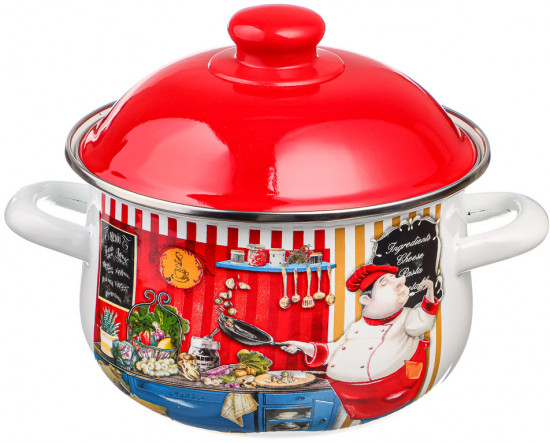 Кастрюля с крышкой «Повар»