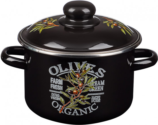 Кастрюля с крышкой «Ветка оливы»