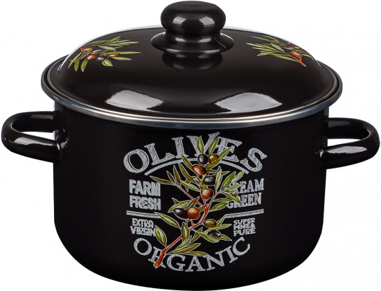 Кастрюля с крышкой «Ветка оливы»