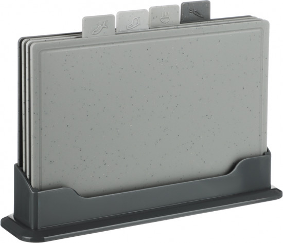 Набор досок разделочных на подставке