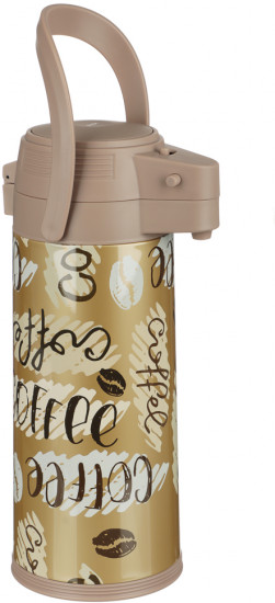 Термос с пневмонасосом «Мокко»