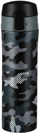 Термокружка с крышкой на защелке «Камуфляж»
