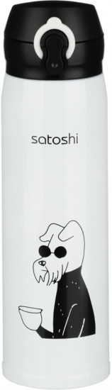 Термокружка с крышкой на защелке «ЭнерджиДог»