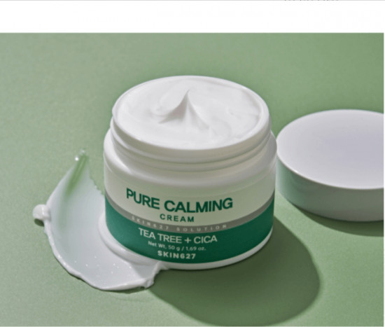 Успокаивающий крем для лица с чайным деревом и центеллой «Pure Calming Cream»
