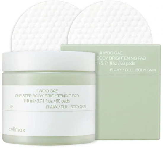 Осветляющие пэды для тела «Ji Woo Gae One Step Body Brightening Pad»
