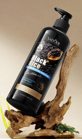 Шампунь для волос против перхоти с чёрным рисом