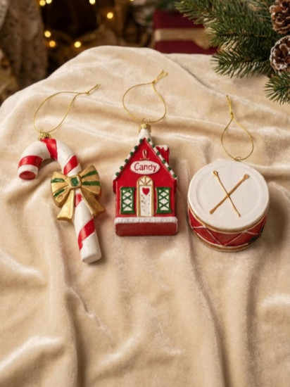 Набор ёлочных игрушек