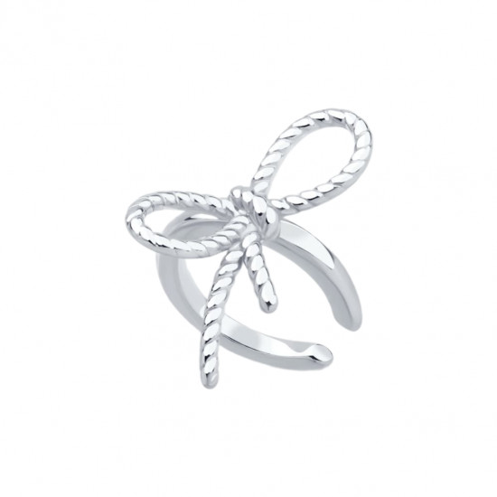 Серьга из серебра