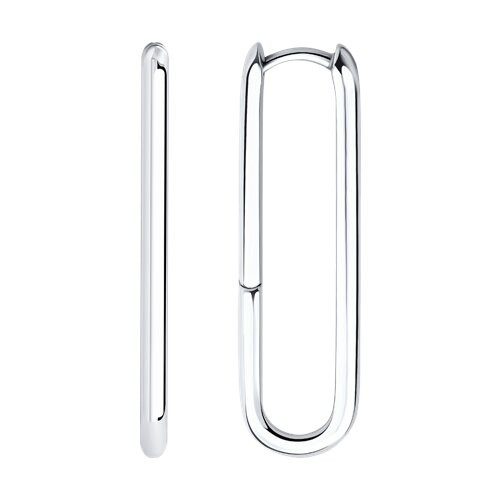 Серьги из серебра