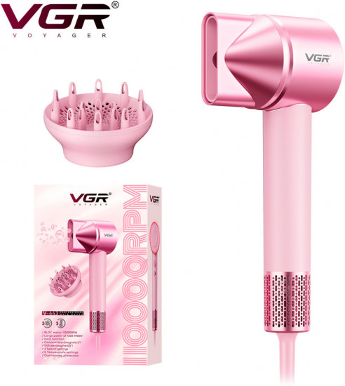 Фен для волос профессиональный высокоскоростной VGR V-443