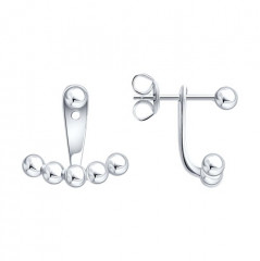 Серьги из серебра