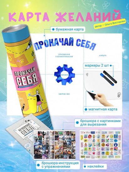 Прокачай себя. Карта твоих побед