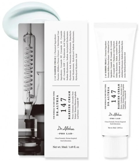 Успокаивающий барьерный крем с церамидами «147 Barrier Cream»