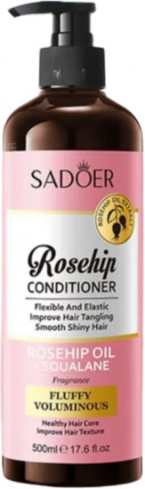 Питательный кондиционер для волос с экстрактом шиповника